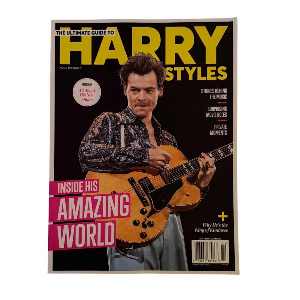 2022 The Ultimate Guide to Harry Styles Spotlight Collectors Edition Magazine‎